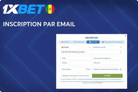 1xbet inscription